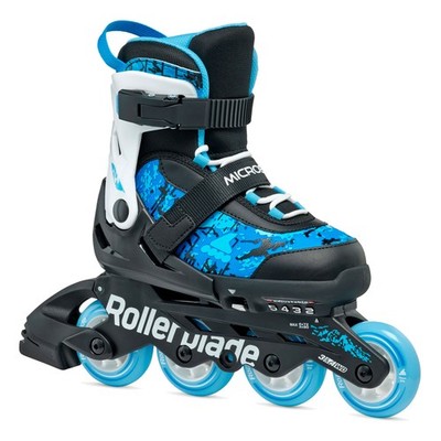 ROLLERBLADE Microblade SL Black/Sky Blue Skates (86B0751540NF02)