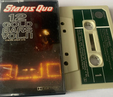 STATUS QUO - TWELVE GOLD BARS VOLUME 2 - TAPE CASSETTE ALBUM
