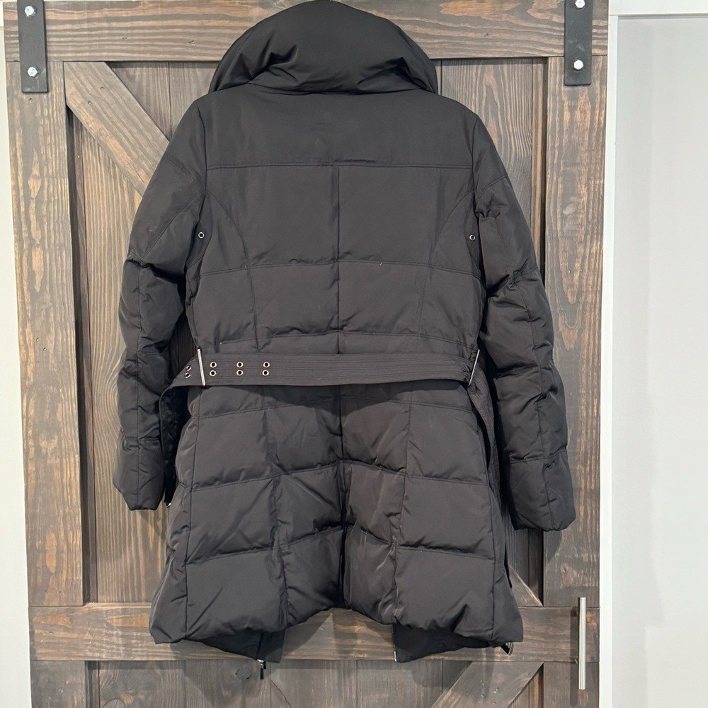 Zara Basic Down Jacket Women's Down Puffer Coat B… - image 2