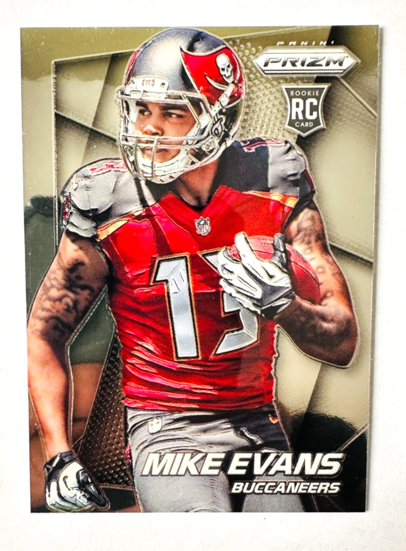 2014 Panini Prizm Mike Evans RC #216 Base Buccaneers Star Rookie!