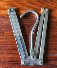 Antique Early 1900 Folding Metal Clothes Hanger Travel Petite Version 