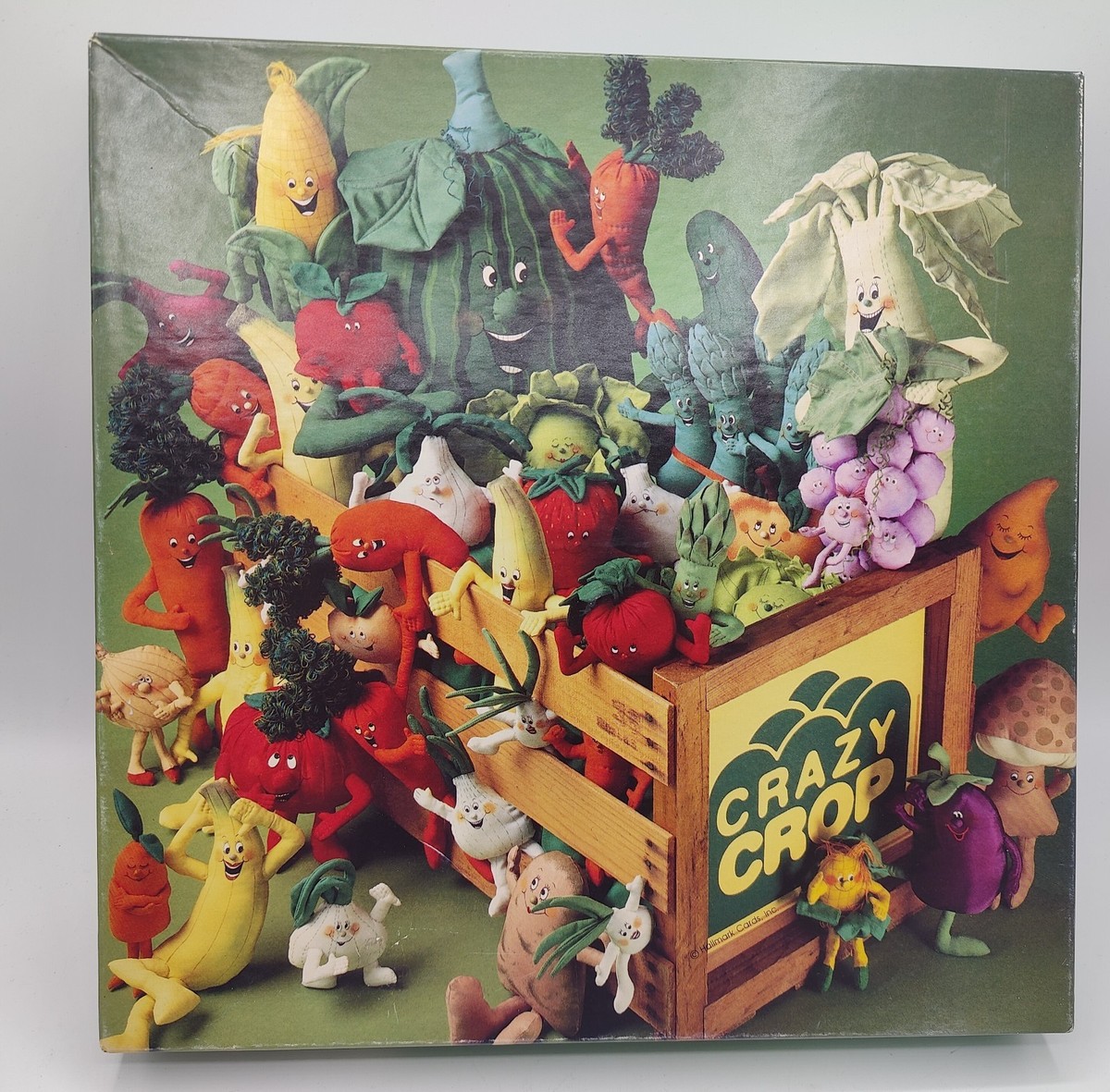 Springbok Vintage 1986 Crazy Crop Puzzle -1 piece Original bag and