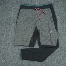 Nike Pants Mens Small Gray Black Phenom Elite Wild Run Tapered Athletic