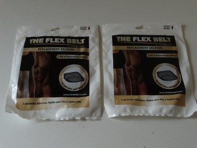 BMR Flex Belt GEL Replacement Pads Sustem-abs Set Of 2 Slendertone Expired