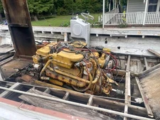 Caterpillar (CAT) 3208 435 hp Marine Diesel Engine Twin Disc Gearbox