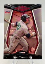 2011 TriStar Pursuit Baseball - Mike Trout #1 (RC) Los Angeles Angels