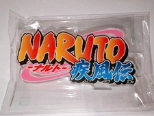 [Japan] Naruto Shippuden Acrylic Logo Display Premium Bandai Limited