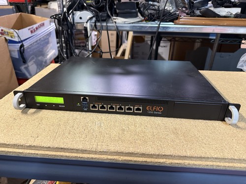 ELFIQ Networks 1200 Series FWS-7400W6-H25-B10-CX001 V3.R8.B19 Load Balancer