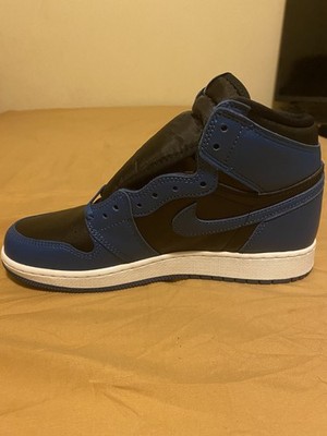 Air Jordan 1 Retro High OG GS Dark Marina Blue Size 7   $120