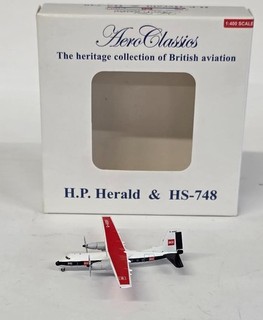 Aero Classics 1:400 H.P. Herald & HS 748 BEA G AODF