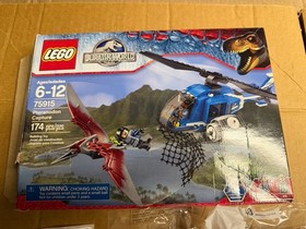 LEGO Jurassic World: Dilophosaurus Ambush 75916 75915 Pteranodon Capture CIB