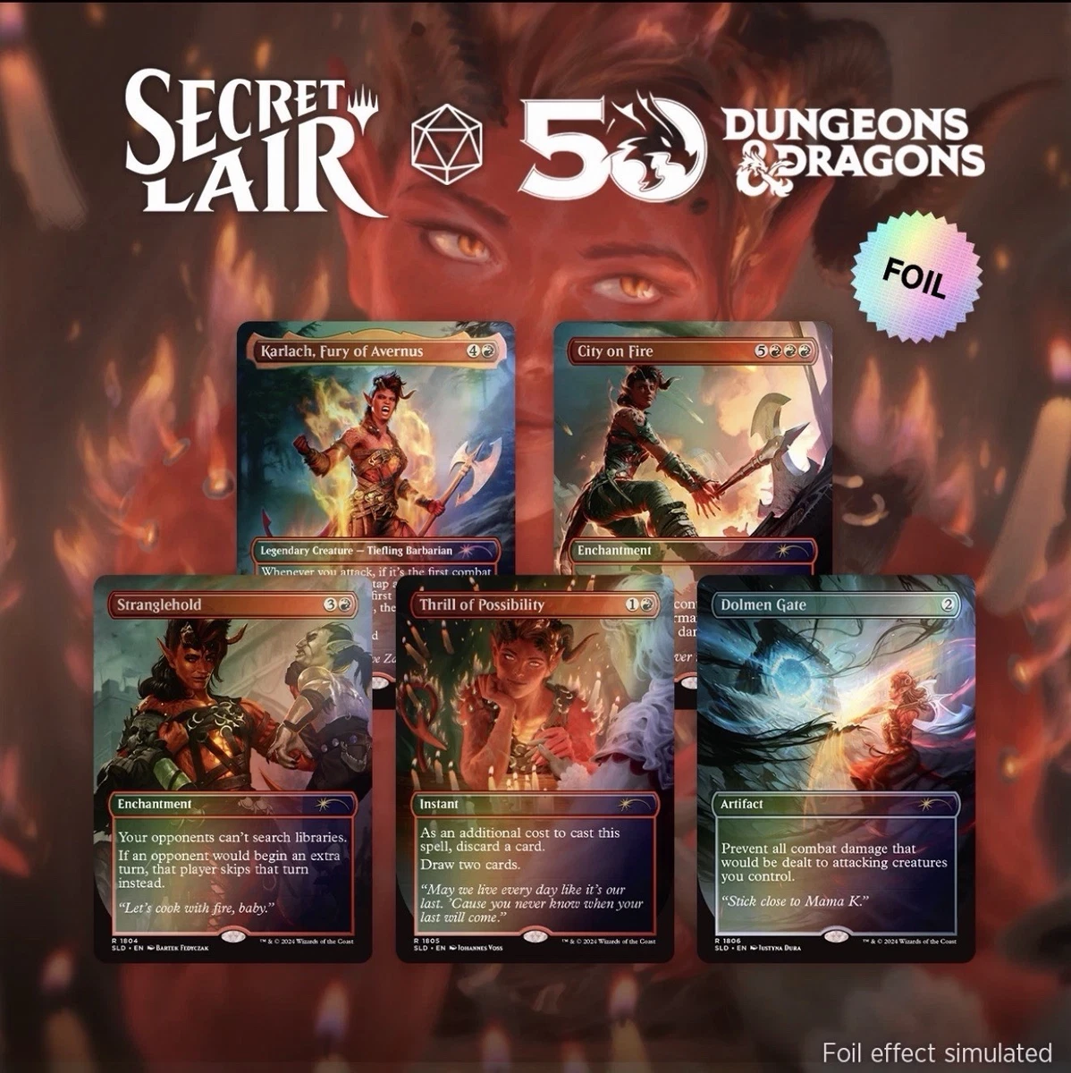 Magic: The Gathering Wizards of the Coast Mythic Magic 2012 Set