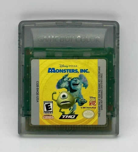 Monsters, Inc. (Nintendo Game Boy Color, 2001) - Picture 1 of 3