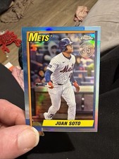 Topps 2025 Chrome Update 1990 Baseball Insert Juan Soto New York Mets #90CU-4
