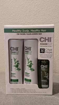 CHI PowerPlus Hair Renewing System Starter Kit Shampoo Conditioner New Box