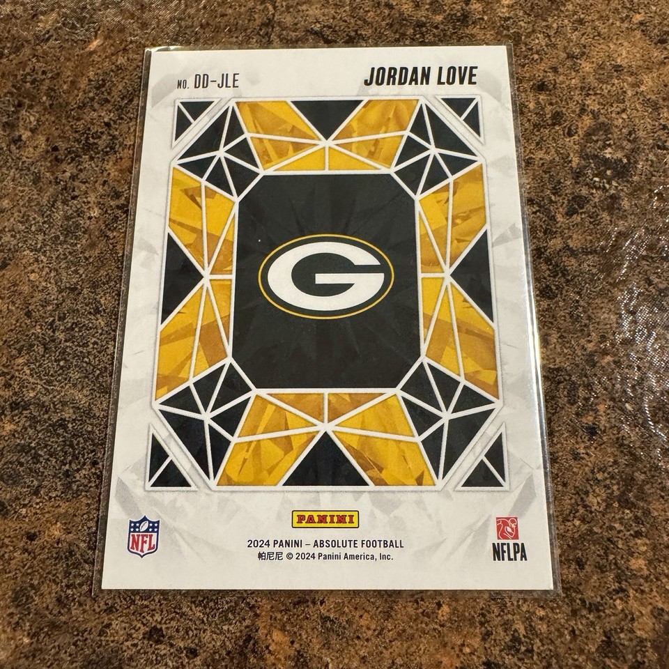 2024 Panini Absolute Draft Diamonds #DD-JLE Jordan Love - Green Bay ...