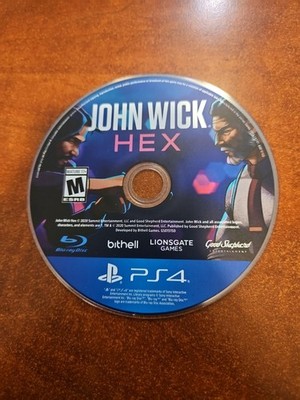 John Wick Hex - Sony PlayStation 4 PS4 **DISC ONLY** DELISTED RARE FREE SHIPPING