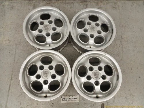 Porsche 944 Set Of 4 Alloy Wheel Rim 15x7 Phone Dial Fits 1985-1989 85 86 87 88