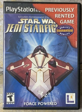 Star Wars Jedi Starfighter Game & Case - Sony PlayStation 2