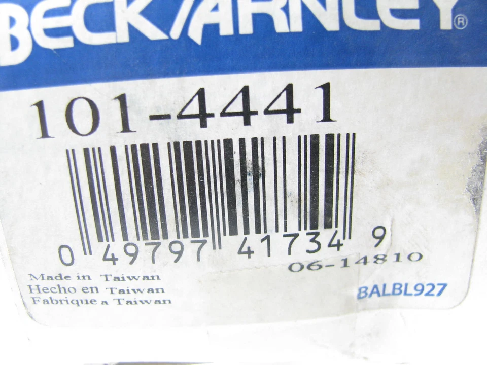 Extremo de varilla de dirección interior delantera Beck Arnley 101-4441 para Kia Sephia 1994-1997 Foto 2 de 2