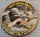 TET OFFENSIVE Kennedy half dollar coin