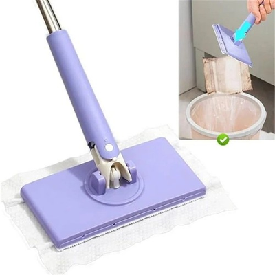 #ad Snap Grip Mini Mop Zero Touch Hands Free Squeeze Mop Wet Dry Cleaning Dry 2026 $8.50