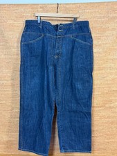 Vintage Y2K Marithe Francois Girbaud Baggy Denim Jeans Size 42Mx30 Zipper Fly C9