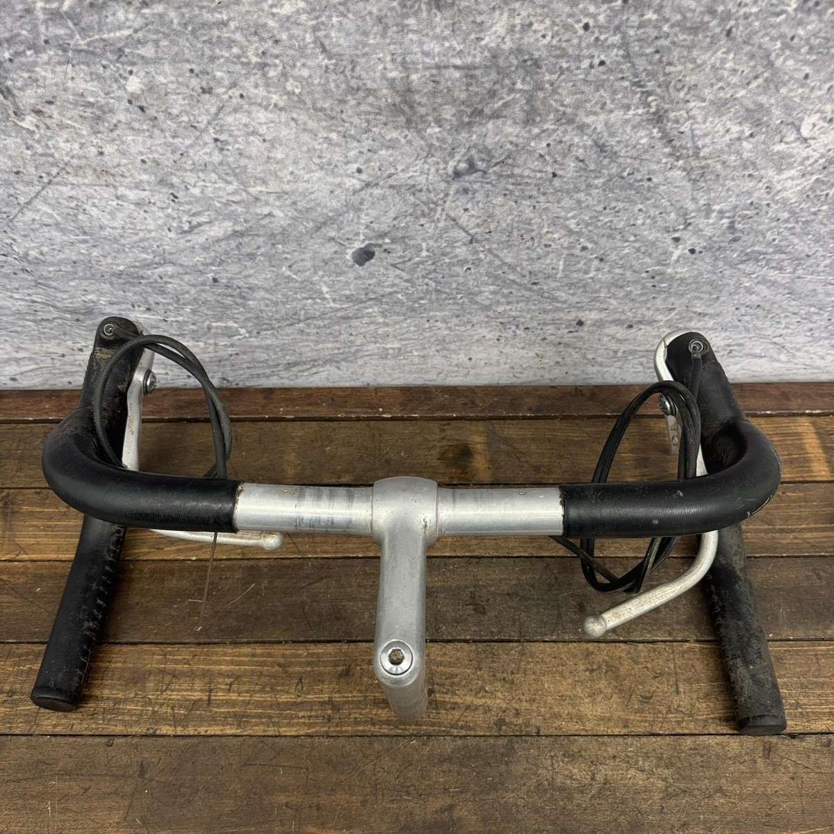 Vintage Motobecane Drop Handlebar Stem 22mm Stitch Wrap France