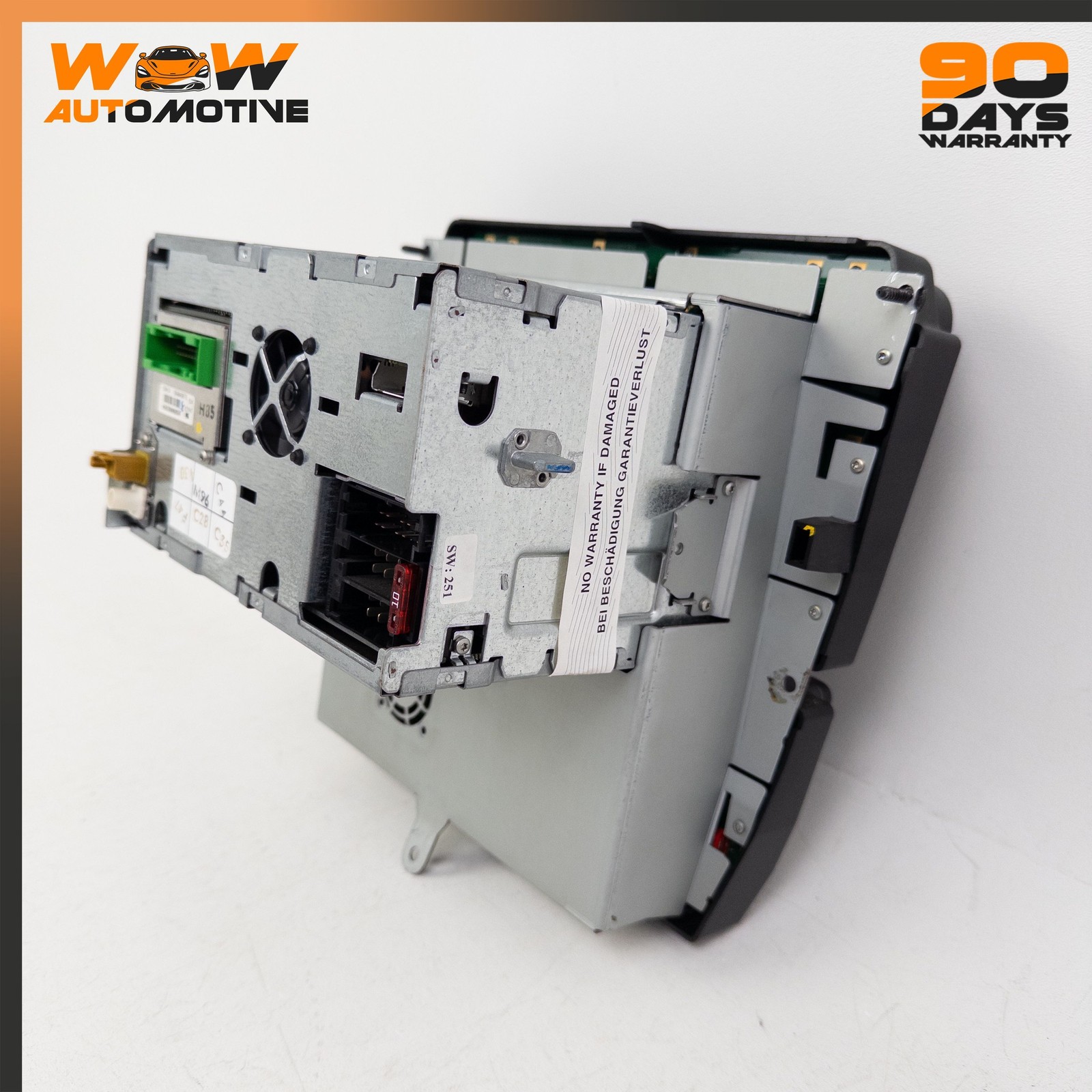 04-13 BENTLEY CONTINENTAL FLYING SPUR COMMAND HEAD UNIT NAVIGATION RADIO OEM
