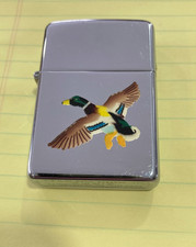 Zippo Town & Country lighter pat 2032695 Mallard nice condition