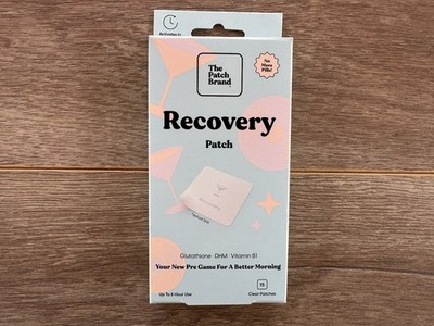 The Patch Brand Recovery Patch Hangover Patches Set Of 15 Exp. 8/26