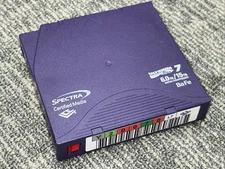 Spectra TeraPack LTO-7 Ultrium 6TB Native 15TB Compressed Backup Tape Cart 8729