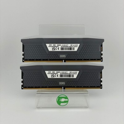 【新品未開封】CORSAIR DDR5 64GB (32GBx2) Corsair Vengeance RGB 64GB (2x32GB) RAM DDR5 5600MHz
