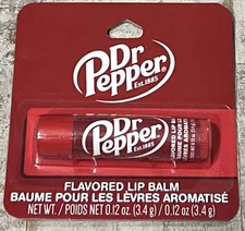 Dr. Pepper Flavored Lip Balm New & Sealed! TINTED Chapstick!