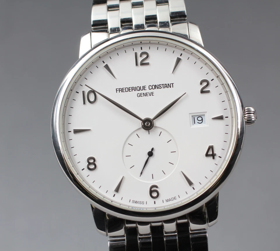 Orologio da uomo Frederique Constant FC200/220/245X QZ quadrante bianco... - Immagine 3 di 4