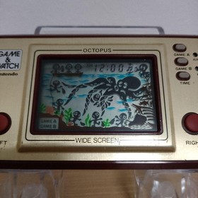 NINTENDO GAME AND & WATCH Octopus 1981 tested very good free shipping