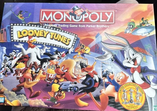 Vintage 1999 Monopoly Looney Tunes Cartoon New Sealed Parker Brothers Limited
