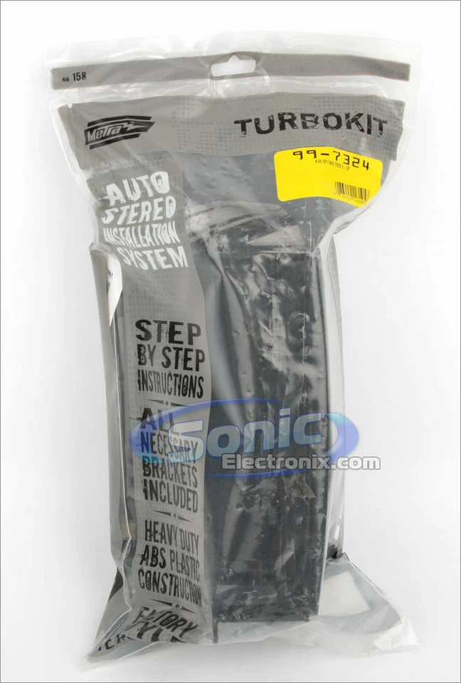 Kit de tablero de instalación DIN única Metra 99-7324 con bolsillo para Kia Optima 2006-2008 Foto 3 de 3