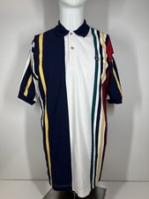 Vintage Knights of Round Table Polo Rugby Short Sleeve Shirt Mens Size Large