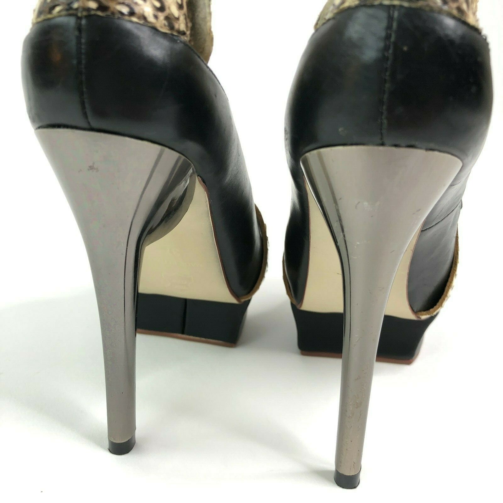 Nicholas Kirkwood Snakeskin Python Platform Peept… - image 10