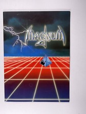 Magnum Tour Programme Bob Catley Tony Clarkin Lowe Original World Tour 1985