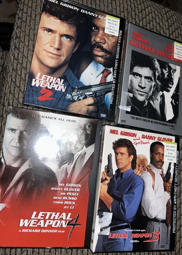 LETHAL WEAPON Complete Series 1-4 Gibson Glover Pesci Boxed Set - BRAND NEW DVD