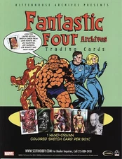 FANTASTIC FOUR ARCHIVES PROMO SELL SHEET