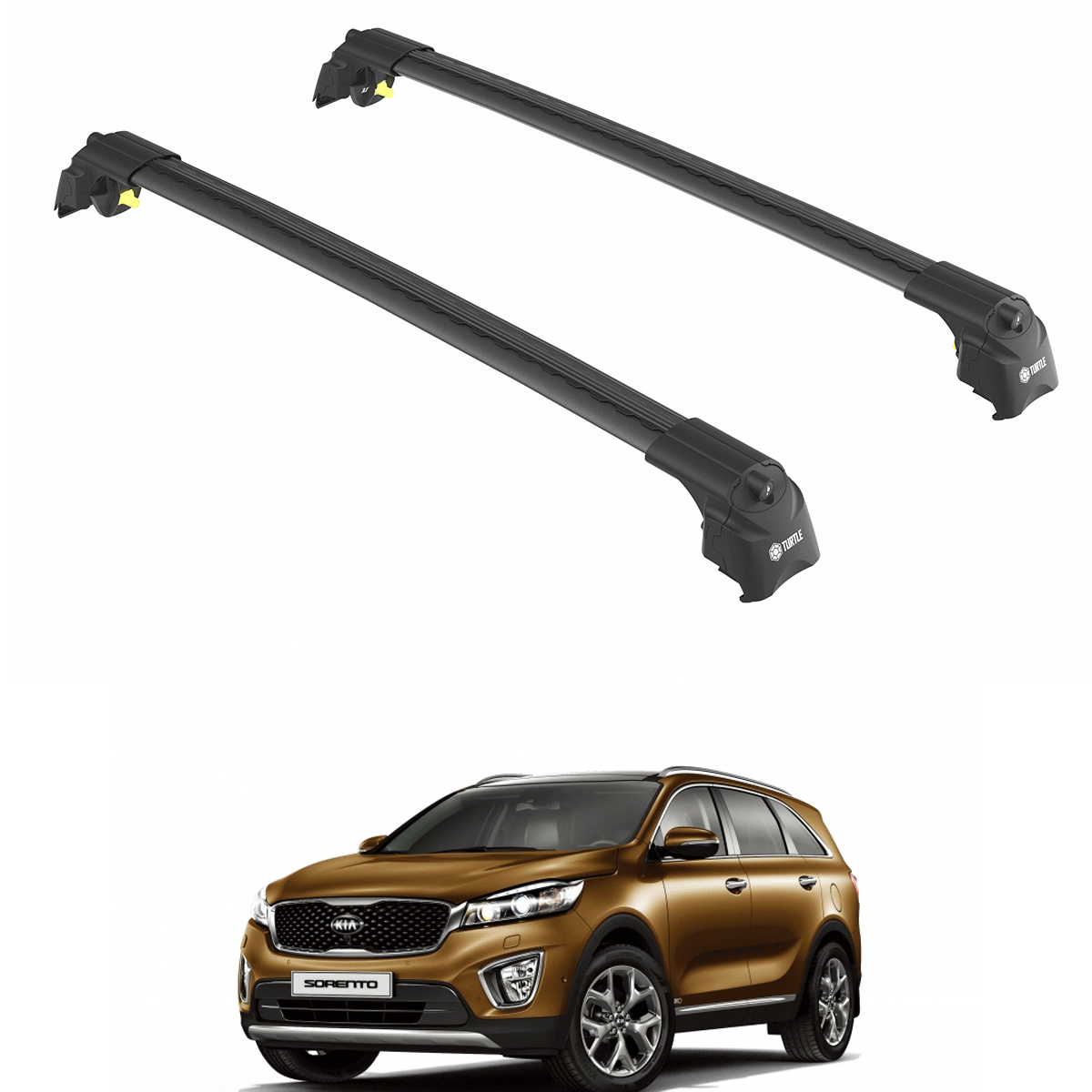 Crossbars Kayak Roof Rack For Kia Sorento BrightLines Roof Racks