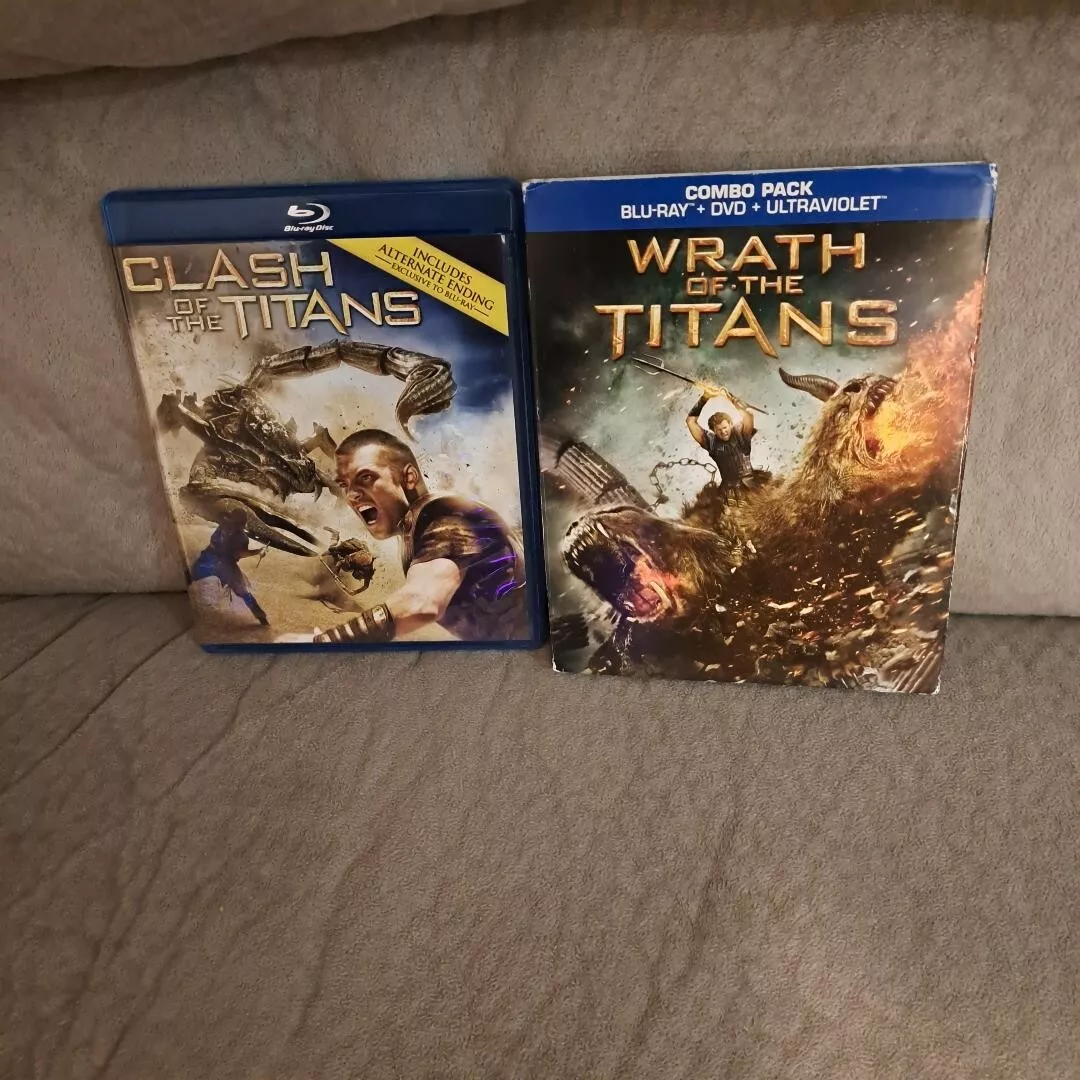 Clash Of The Titans And Wrath Of The Titsns 3d Sets Lot Of 2