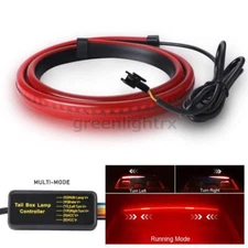 35in LED 3rd Brake Light Bar Strip Turn Signal Tail Stop Running Rear Windshield