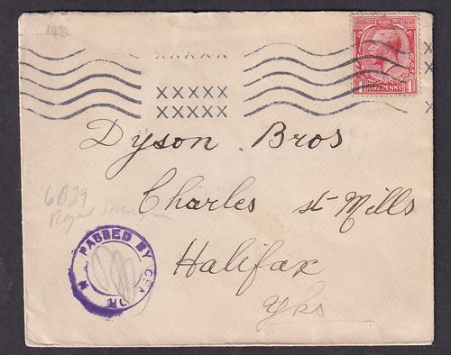 GB WW1 1914-18 Maritime SHIP CENSOR POSTMARKS Covers + PPCs Naval..PRICED SINGLY - Picture 16 of 31