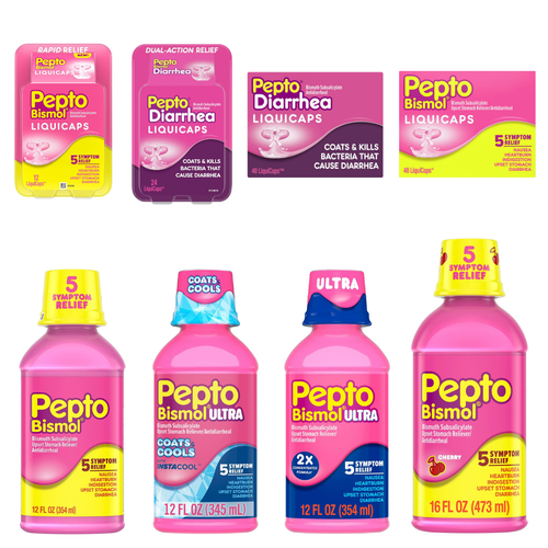 Pepto Bismol Liquids &amp;amp; Liquicaps with Variety of Sizes &amp;amp; Flavors&nbsp;FREE&nbsp;POST
