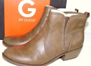 guess brown booties