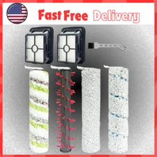 Replacement Parts for CrossWave Bissell HydroSteam Vacuum 4 Brush Rolls 2 Filter